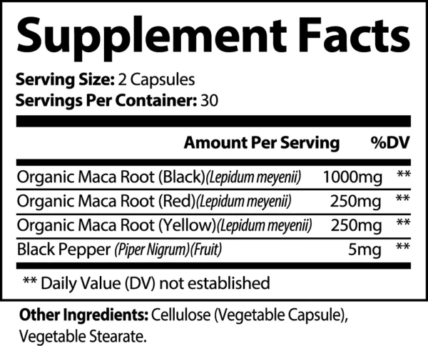 MacaMax Plus: Unleash Nature's Power for Enhanced Vitality - Quantum Life Repair